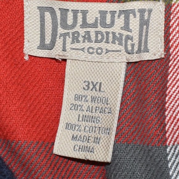 Duluth Navy Blue Wool/Alpaca Shawl Collar Cardigan - Picture 2 of 8